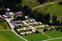 Blick auf Camping Alpenwelt in Tirol in Österreich
