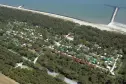 Panoramablick auf den Camping Reno mit Meerblick