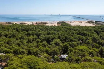 Blick auf das Sole Family Camping Village in der Emilia-Romagna
