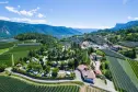 Panoramablick vom Campingplatz Völlan in Südtirol