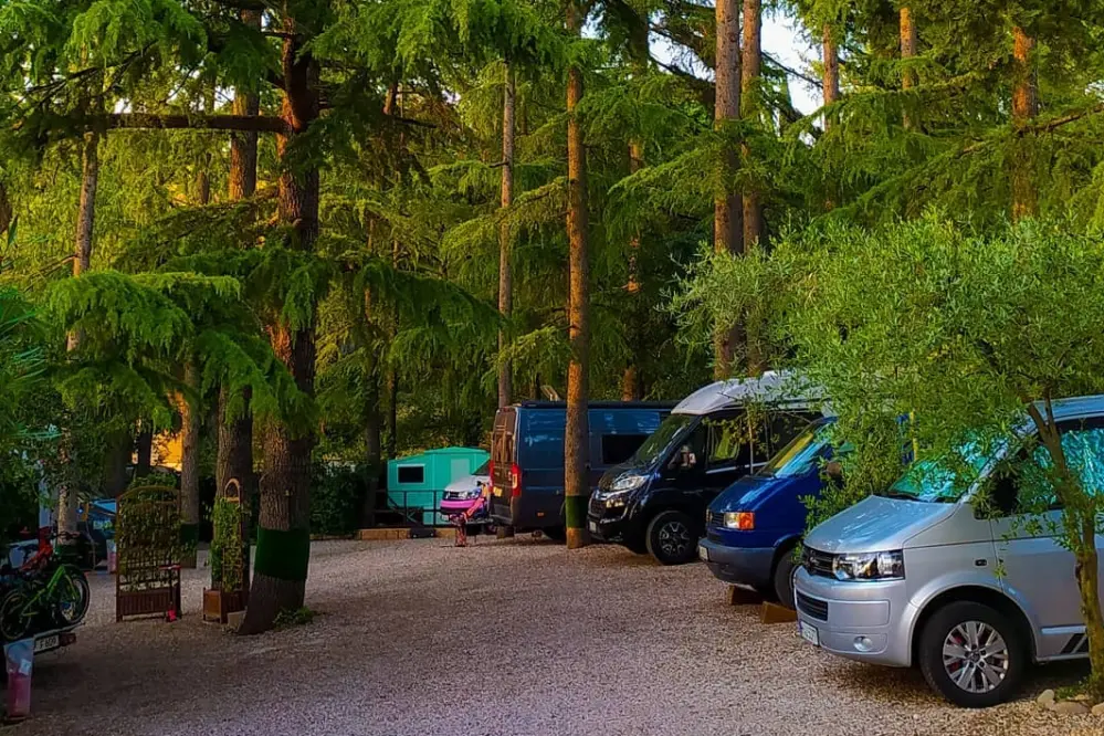 Castel San Pietro Verona City Camping, Verona, Venetien, Italien