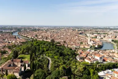 Castel San Pietro Verona City Camping, Verona, Venetien, Italien