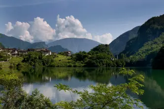 Lago Arsiè Camping Village, Arsiè, Venetien, Italien