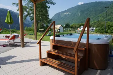 Lago Arsiè Camping Village, Arsiè, Venetien, Italien