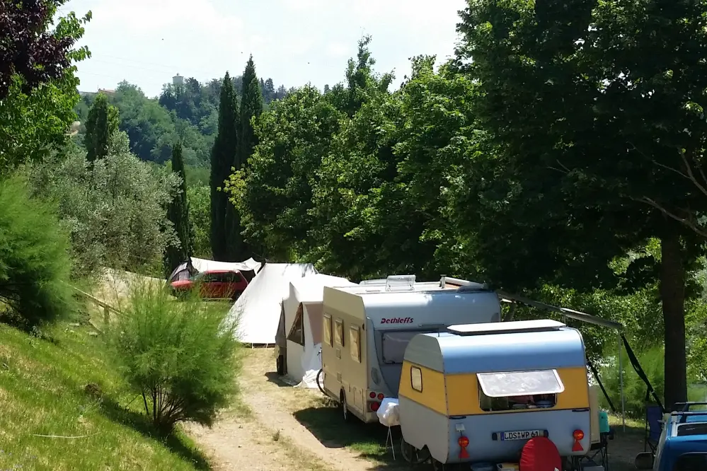 Camping Panorama del Chianti, Certaldo, Toskana, Italien