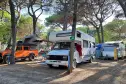 Wohnmobilbereich im Piomboni Camping Village in Emilia-Romagna