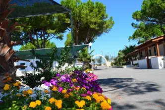 Villaggio Lido del mare, Apulien, Italien