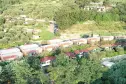 Panoramic view of the camping dei fiori in the Cinque Terre