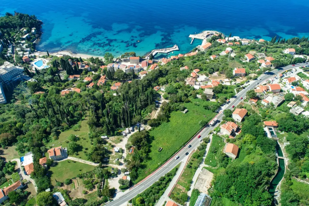 Overview of Camping Kate by the sea in Croatia