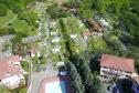 Panoramic view of the Pian dei Boschi campsite in Liguria