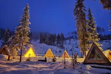 Camping Sass Dlacia, San Cassiano, Trentino-Alto Adige, Italy