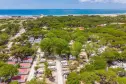 Panoramic view of the Orbitur Costa da Caparica campsite on the Atlantic coast of Portugal