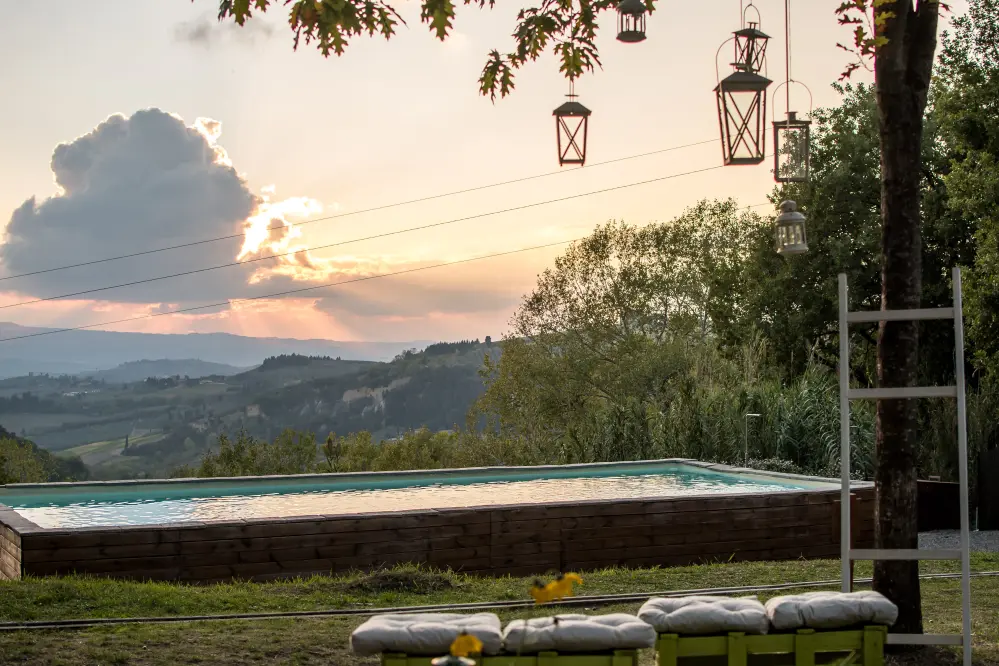 Camping Panorama del Chianti, Certaldo, Tuscany, Italy