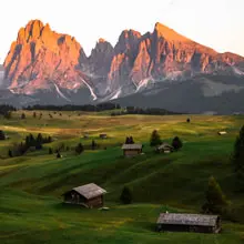In montagna