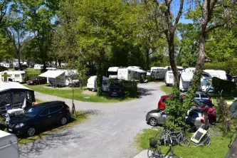 Vista del Camping Mexico am Bodensee nella regione di Vorarlberg in Austria