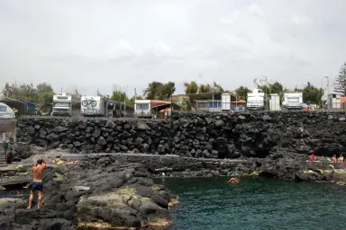 Camping Jonio, Catania, Sicilië, Italië