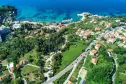 Overzicht van Camping Kate aan zee in Kroatië