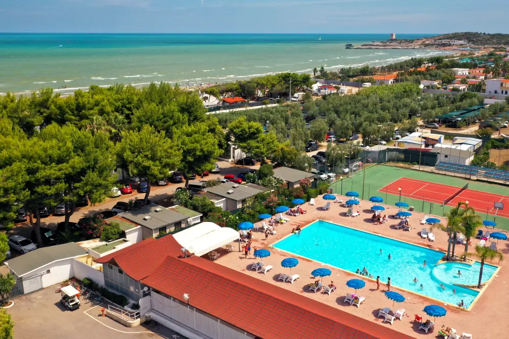 Villaggio Camping Le Diomedee, Vieste, Apulië, Italië