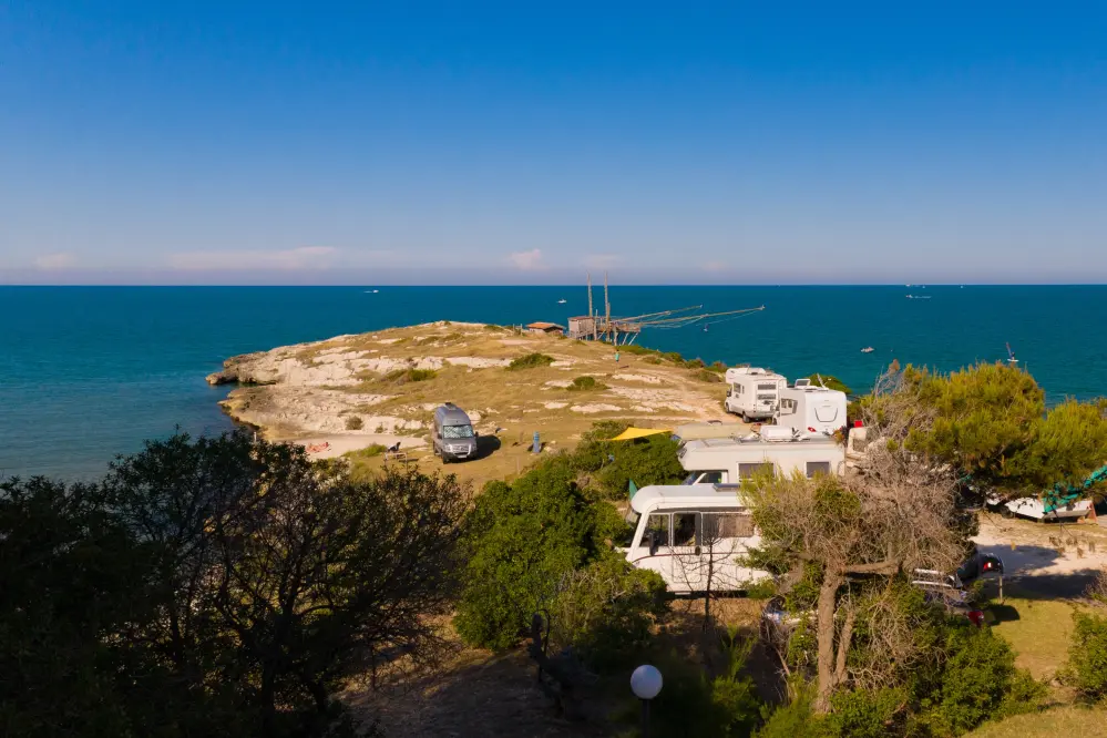 Villaggio Camping Punta Lunga, Vieste, Apulië, Italië