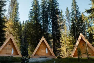 Camping Sass Dlacia, San Cassiano, Bozen-Zuid-Tirol, Italië