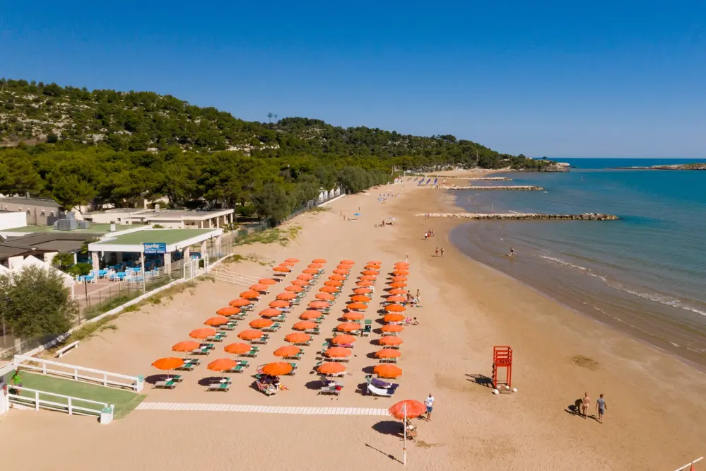 Villaggio Camping Spiaggia Lunga, Vieste, Apulië, Italië