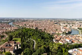 Castel San Pietro Verona City Camping, Verona, Venetië, Italië