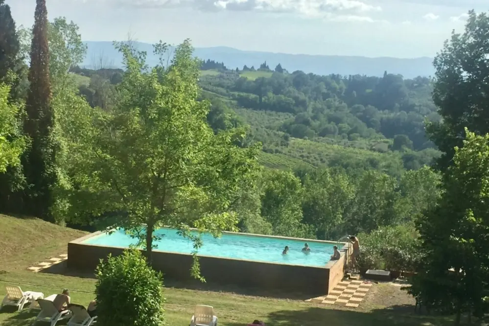 Camping Panorama del Chianti, Certaldo, Toscane, Italië