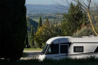 Camping Panorama del Chianti, Certaldo, Toscane, Italië