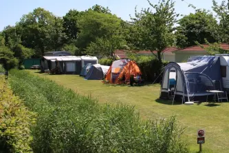 Staanplaatsen op Strandcamping Dennenbos in Zeeland, Nederland